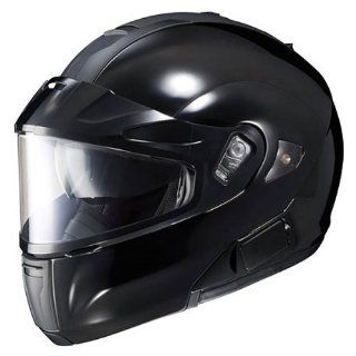 HJC IS MAX Bluetooth Black Modular Snow Helmet with Dual Lens Shield