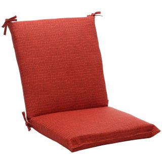 Squared Red Animal Print Outdoor Chair Cushion MSRP $57.99 Today $49