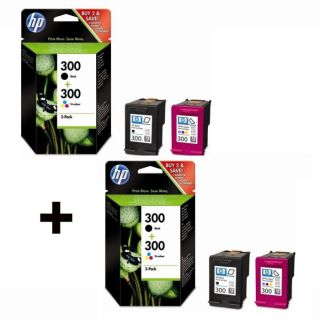 HP Combo Pack n° 300 (CN637EE)   Achat / Vente PACK CONSOMMABLES