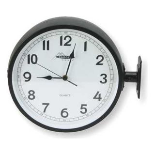 Approved Vendor 2CHY7 Clock, Rnd, Anlg, 11 5/8in, Wall, Rust Color