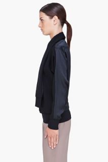 3.1 Phillip Lim Black Double Sleeve Sweater for women