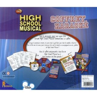 Coffret karaoké ; high school musical   Achat / Vente livre