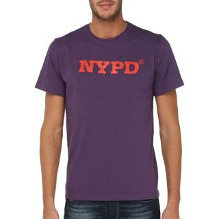 NYPD T Shirt Homme Violet   Achat / Vente T SHIRT NYPD T Shirt Homme