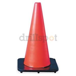 Jackson Safety 3004023 Traffic Cone, 18 In.Red/Orange