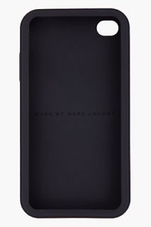 Marc By Marc Jacobs Black Silicone Iphone 4 Case for men