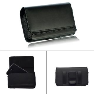 Luxmo DW #1 Horizontal Leather Pouch for Samsung Exhibit 4G/ T759