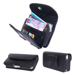 Luxmo Wallet Horizontal Leather Pouch for Samsung Gravity Smart