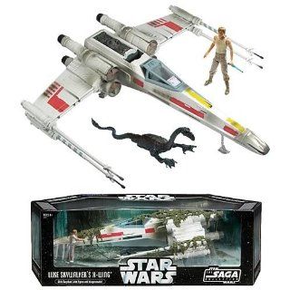 Star Wars X Wing Fighter Vehicle with Luke Skywalker