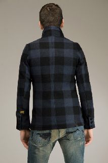 G Star  Morter Plaid Coat for men