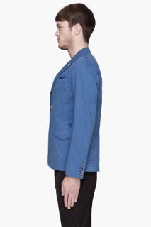 G Star Blue Omega Deconstructed Blazer for men