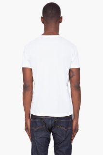 Diesel White Jerold T shirt for men