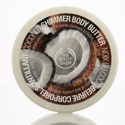com The Body Shop Coconut Shimmer Body Butter 6.7 oz (200 ml) Beauty