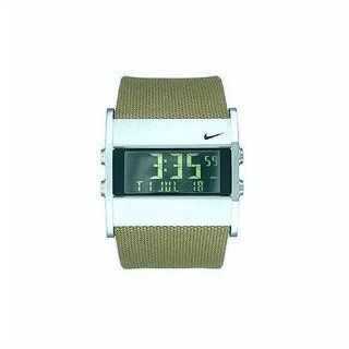 Nike Mens A0037 201 Oregon Series Square Digital Canvas Watch