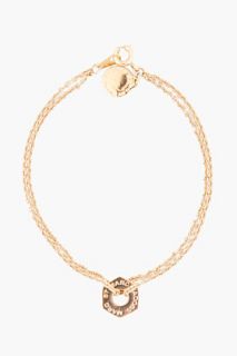 Marc By Marc Jacobs Gold Delicate Bolt Bracelet for women