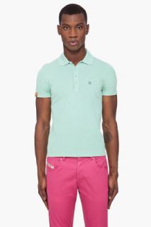 Diesel Green Plantin Polo for men