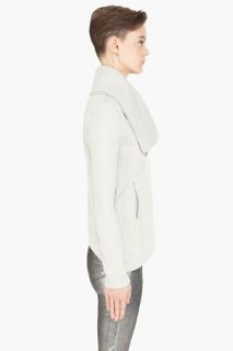 Helmut Pale Grey Soft Sweatshirt for women