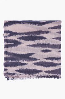 Mulberry Tiger Print Cashmere Blend Scarf for women