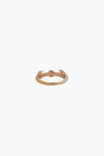 Pamela Love Bronze Chevron Reveal Ring for women
