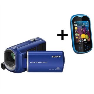 Caméscope numérique SONY DCR SX30 Bleu + ALCATEL O   Achat / Vente