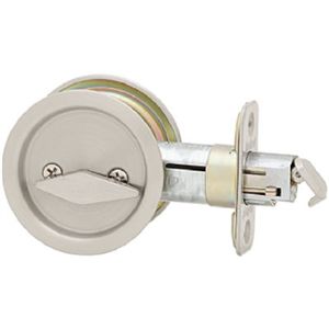 Kwikset 335 15 CP SatNI Priv Pock DR Lock