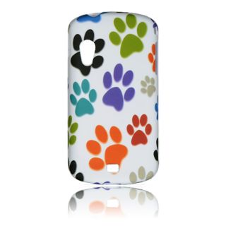 Luxmo Dog Paw Rubber Coated Case for Samsung Stratosphere/ I405
