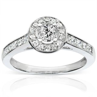 14k White Gold 3/4ct TDW Diamond Engagement Ring (H I, I1 I2) Today $