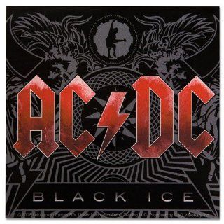 AC/DC Black Ice Album Art Sticker 