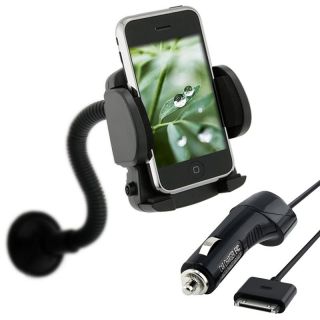 MYBAT Car Charger/ Windshield Mount Holder for Apple iPhone 4