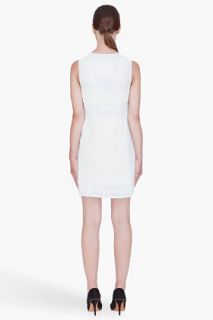 3.1 Phillip Lim White Liquid Sequin Shift Dress for women