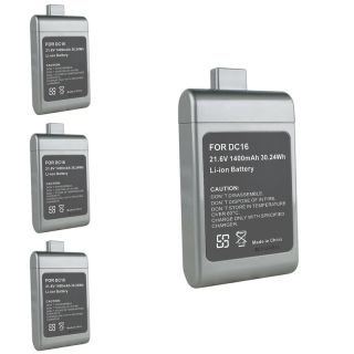 Li ion Battery for Dyson DC16 (Pack of 4) Today $128.36