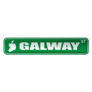 GALWAY ST  STREET SIGN CITY IRELAND  