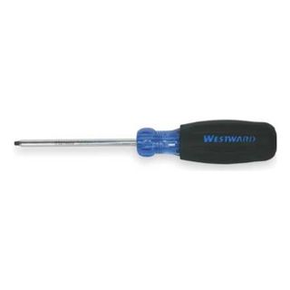 Westward 2MXF2 Square Screwdriver, S2 Tip, 8 1/4 In L