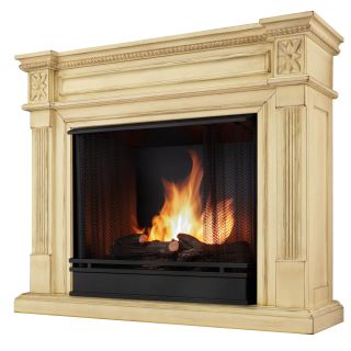 The Elise Real Flame Ventless Gel Fireplace