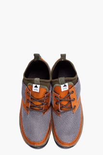 Volta Grey Strada Mesh Shasta Sneakers for men