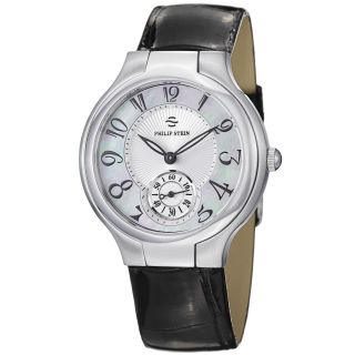 Philip Stein Womens Novelties Mother Of Pearl Dial Strap Watch MSRP