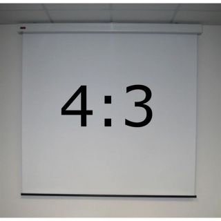 Ecran de projection électrique 203 x 152 cm – Format 43 – ABTUS
