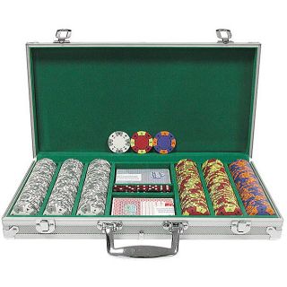 300 piece Tri Color Poker Chip Set