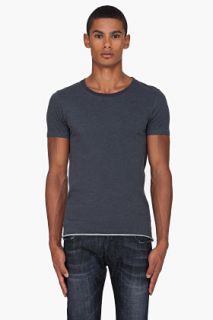 J. Lindeberg Charcoal Snowing T shirt for men