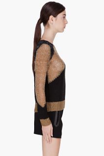 Alice + Olivia Olive Opal Novelty Stitch Sweater for women