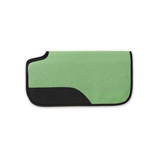 Air Flow Shock Absorber PVC Saddle Pad   Neon Green