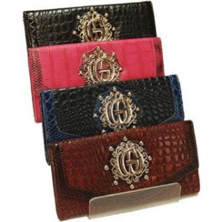 Designer Ladies Wallet #ES 97 217 (All 4 Colors) Clothing