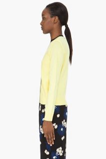 Marni Yellow Striped Sweater for women