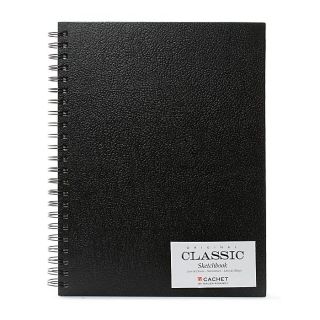 Cachet 9 inch x 12 inch Classic Wire Bound Sketch Book Today $22.49