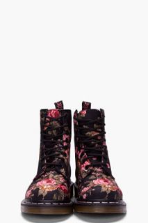 Dr. Martens Floral Print 8 Eye 1460 W Boots for women