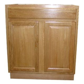 Sunco Inc B36RT 36" Oak Base Cabinet