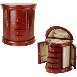 Round Queen Anne Cherry Jewelry Box Today $119.99 4.8 (6 reviews)