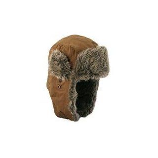 Mudd Quilted Faux fur/suede Trapper Hat, One Size