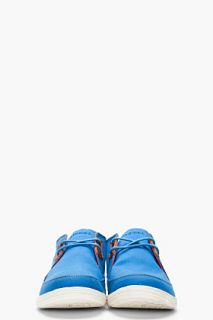 Diesel Bright Blue Twill Joyful Shoes for men