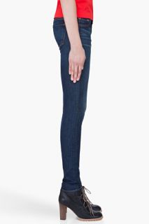 J Brand Skinny Dark Vintage Midrise Jeans for women