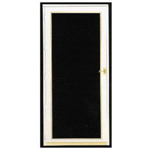 Croft Metals Inc 469 36W 36"WHT Decor Strom Door